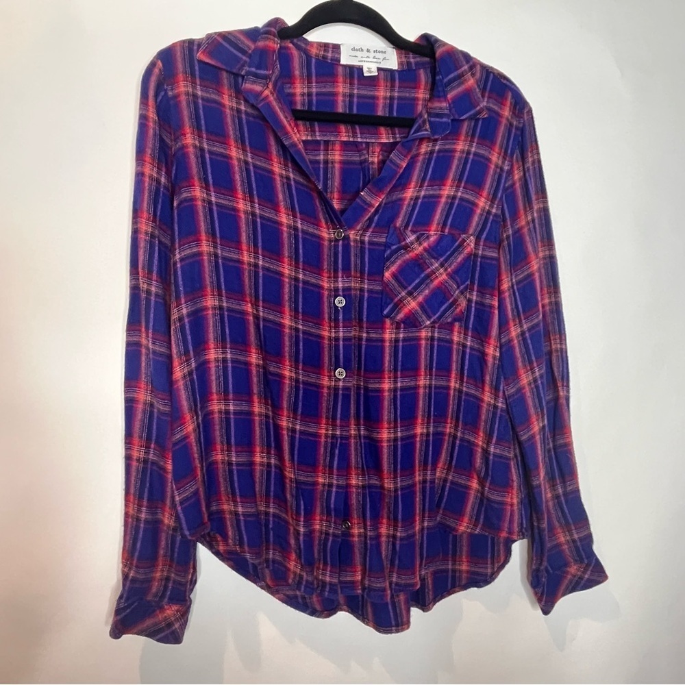 Cloth & Stone | Plaid Button Up